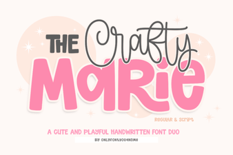 The Crafty Marie Font for Creative Design Projects