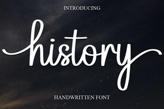 History Font: Timeless Typography for Creative Projects