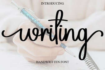 Creative Writing Fonts for Inspiring Projects